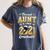 2021 Graduation Shirts For Family 2021 Graduation For Aunt Women's Comfort Colors T-Shirt Denim