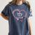 2025 Nursing School Graduate Nurse Graduation Women's Comfort Colors T-Shirt Denim