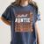2026 Football Senior Auntie Graduation Matching Family Women's Comfort Colors T-Shirt Denim