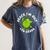 4th Grade Graduation Promotion Peace I'm Out Last Day Women's Comfort Colors T-Shirt Denim