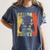 4th Grade Level Complete Gamer Class Of 2023 Graduation Women's Comfort Colors T-Shirt Denim