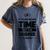 Adult College Graduation Women's Comfort Colors T-Shirt Denim