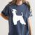 Afghan Hound Graduation Dog Graduate Men Women Kids Women's Comfort Colors T-Shirt Denim