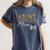 Army National Guard Mom Army National Guard Graduation Mom Women's Comfort Colors T-Shirt Denim