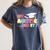 My Auntie Did It Aunt Graduation Nurse Doctor Aunt Graduated Women's Comfort Colors T-Shirt Denim