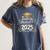 My Auntie Mastered It Class Of 2025 Masters Graduation Women's Comfort Colors T-Shirt Denim