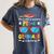 What An Awesome Pre-K Graduate Looks Like 2025 Graduation Women's Comfort Colors T-Shirt Denim