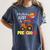 My Baby Just Crushed Preschool Graduation Women's Comfort Colors T-Shirt Denim