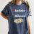 Bachelor Graduation Women's Comfort Colors T-Shirt Denim