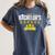 Bachelors Degree Graduation Senior Celebration Grad Party Women's Comfort Colors T-Shirt Denim
