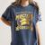 This Badass Has a Masters Degree College Graduation Women's Comfort Colors T-Shirt Denim