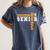 Baseball Senior Night Baseball Senior 2025 Graduation 11 Women's Comfort Colors T-Shirt Denim