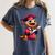Bearded Dragon Graduation Kindergarten Elementary Girl Boy Women's Comfort Colors T-Shirt Denim