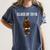 Bigfoot Graduation Shirt Class Of 2018 College Boys Women's Comfort Colors T-Shirt Denim