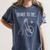 Born To Be a Nurse Doctor Graduation T-Shirt Women's Comfort Colors T-Shirt Denim