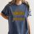 Boys Basketball Senior Class Of 2021 Teenage Graduation Women's Comfort Colors T-Shirt Denim