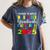 My Brother Graduated Kindergarten Class Of 2025 Graduation Women's Comfort Colors T-Shirt Denim