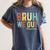 Bruh We Out 6th Graders Second Grade Graduation Women's Comfort Colors T-Shirt Denim