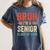 Bruh I'm A Senior Class Of 2026 Graduation Senior 2026 Women's Comfort Colors T-Shirt Denim