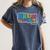 Bruh We Out Seniors End Of School Student Graduation Class Women's Comfort Colors T-Shirt Denim