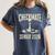 Checkmate Senior 2026 Chess Piece Class Of 2026 Graduation Women's Comfort Colors T-Shirt Denim