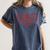 Cheerleading Senior Night Cheer Senior 2026 Graduation 69 Women's Comfort Colors T-Shirt Denim