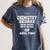 Chemistry Degree Graduation Quote Women's Comfort Colors T-Shirt Denim