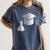 Chemistry Science Degree Graduation Women's Comfort Colors T-Shirt Denim