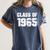 Class Of 1965 High School College Graduation Reunion Women's Comfort Colors T-Shirt Denim