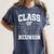 Class Of 1976 Reunion 50 Years Alumni Graduation High School Women's Comfort Colors T-Shirt Denim