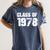 Class Of 1978 High School College Graduation Reunion Women's Comfort Colors T-Shirt Denim