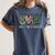 Class Of 2005 Shirt Leopard Senior Graduation Class Reunion Women's Comfort Colors T-Shirt Denim