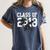 Class Of 2018 Graduation Dabbing Panda Bear Women's Comfort Colors T-Shirt Denim