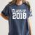 Class Of 2018 Graduation Senior High School College Women's Comfort Colors T-Shirt Denim