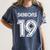 Class Of 2019 High School Graduation 19 Seniors Women's Comfort Colors T-Shirt Denim