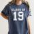 Class Of 2019 School Graduation Graphic Women's Comfort Colors T-Shirt Denim