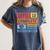 Class Of 2019 Senior High School Graduation Level 12th Grade Women's Comfort Colors T-Shirt Denim
