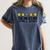 Class Of 2020 Senior Retro Video Game Graduation Gamer Women's Comfort Colors T-Shirt Denim