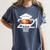 Class 2021 Graduation Senior Basketball Player Women's Comfort Colors T-Shirt Denim