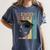 Class Of 2022 Graduation Cat Seniors Grad Women's Comfort Colors T-Shirt Denim