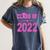 Class Of 2022 Pink Girls Shirt Graduation Women's Comfort Colors T-Shirt Denim