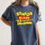 Class Of 2022 Senior 2000s Animated Movie Style Graduation Women's Comfort Colors T-Shirt Denim