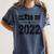 Class Of 2022 Shirt Graduation Women's Comfort Colors T-Shirt Denim