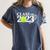 Class Of 2023 Graduation Senior Tennis Player Women's Comfort Colors T-Shirt Denim