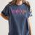 Class Of 2023 Senior 23 Graduation Idea Roman Numeral Women's Comfort Colors T-Shirt Denim