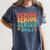 Class Of 2023 Senior 2023 Graduation Retro Seniors Women's Comfort Colors T-Shirt Denim
