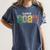 Class Of 2024 College High School Graduation Women's Comfort Colors T-Shirt Denim