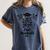 Class Of 2024 Law Graduation 2024 JD Degree Law Graduate Women's Comfort Colors T-Shirt Denim