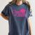 Class Of 2024 Pink For Girls And Women Graduation Women's Comfort Colors T-Shirt Denim
