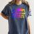 Class Of 2025 Mastered It College Masters Degree Graduation Women's Comfort Colors T-Shirt Denim